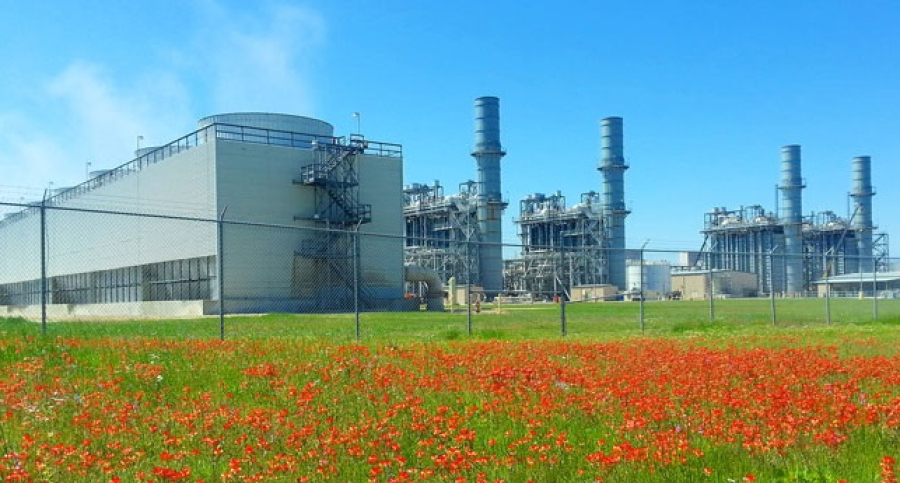 Freestone Energy Center, next to the site of Calpine’s projected gas peaker