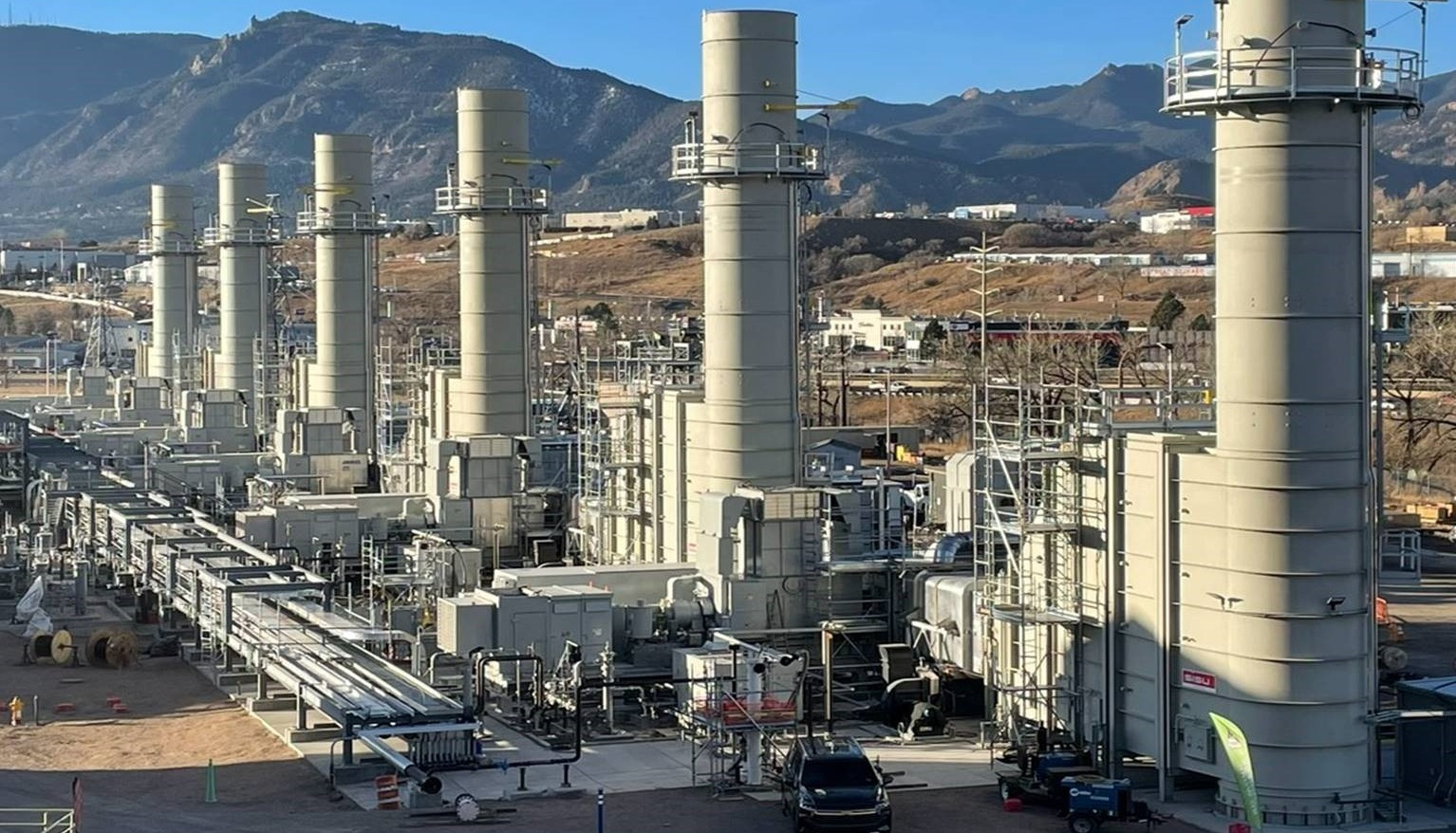 Martin Drake power plant in the city of Colorado Springs