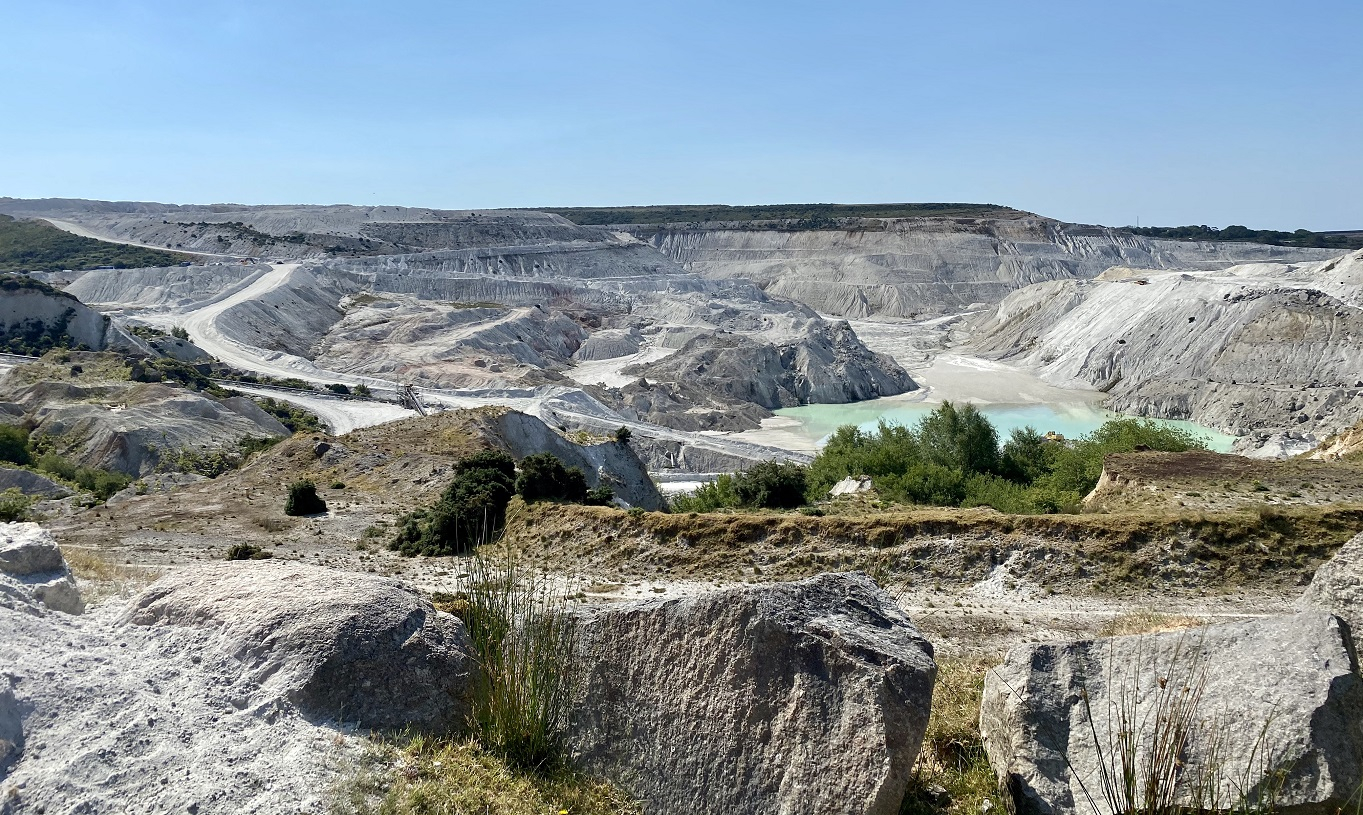 Sibelco’s mine at Cornwood