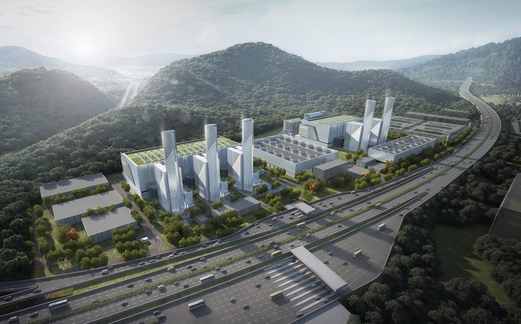 Render of Guangming CCGT