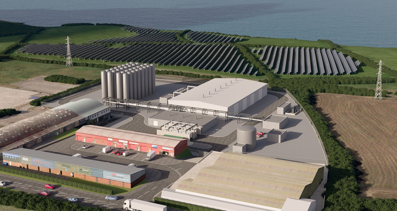 Render of Barrow Green Hydrogen