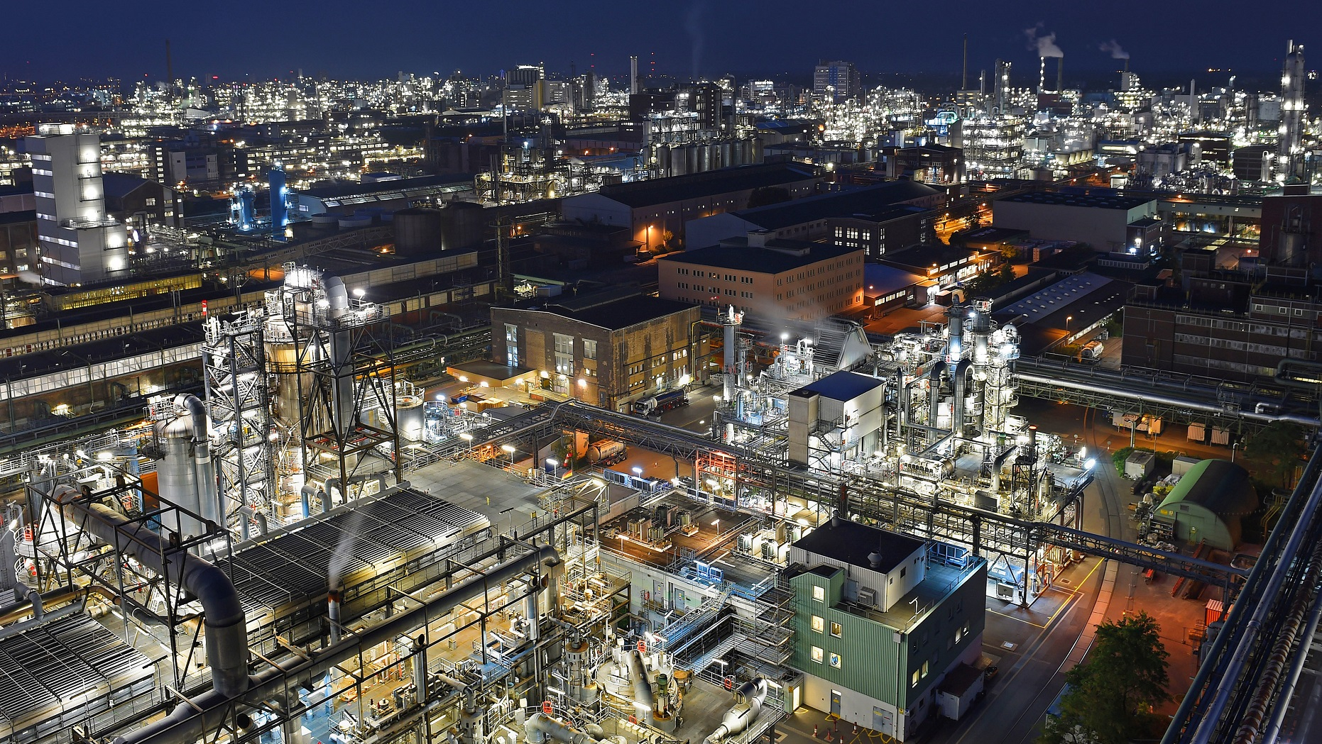 BASF site in Ludwigshafen