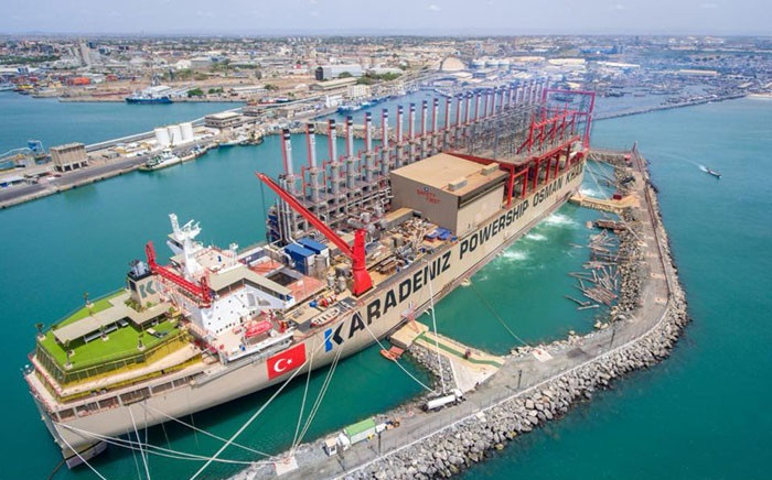 Khan-class Powerships can generate 470 MW on a single vessel