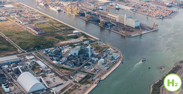 Bird’s eye view of Porto Marghera