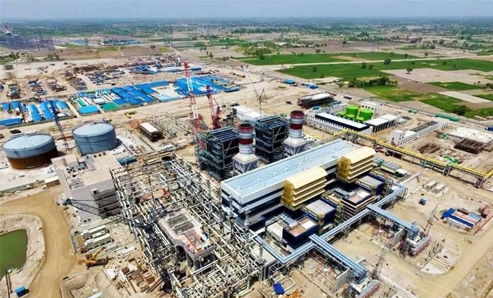 Punjab CCGT during construction