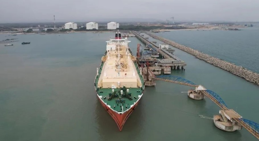 PipeChina's Yuedong LNG terminal