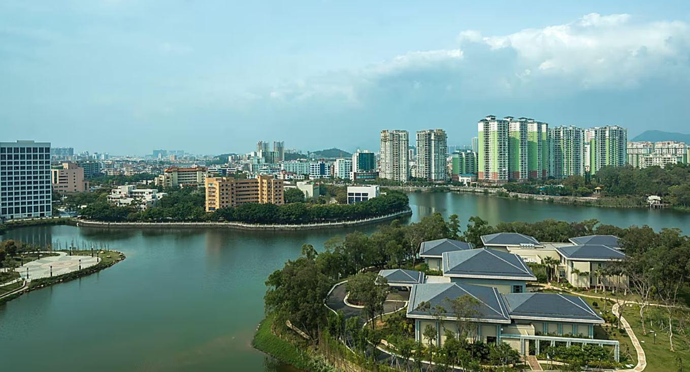 Yangjiang city center