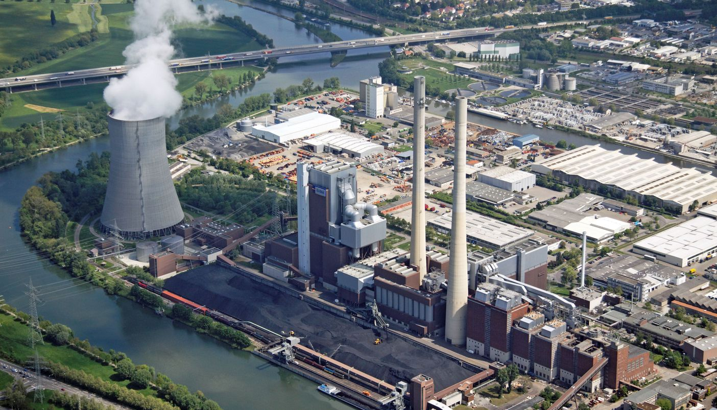 EnBW’s coal-fired power plant in Heilbronn
