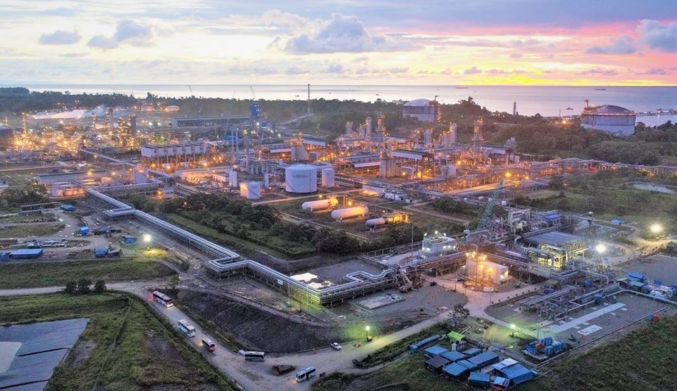 bp operations at Tangguh, Indonesia