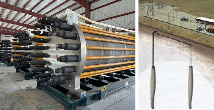 Electrolysers arrive at the ACES Delta project