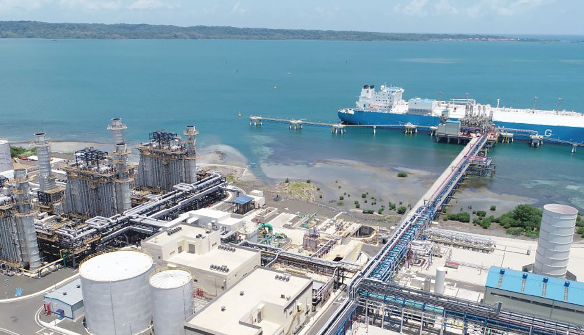 Gatun power plant at the Panama Canal