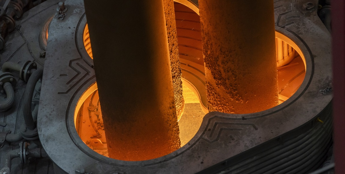 ThyssenKrupp still produces steel in Duisburg, Germany