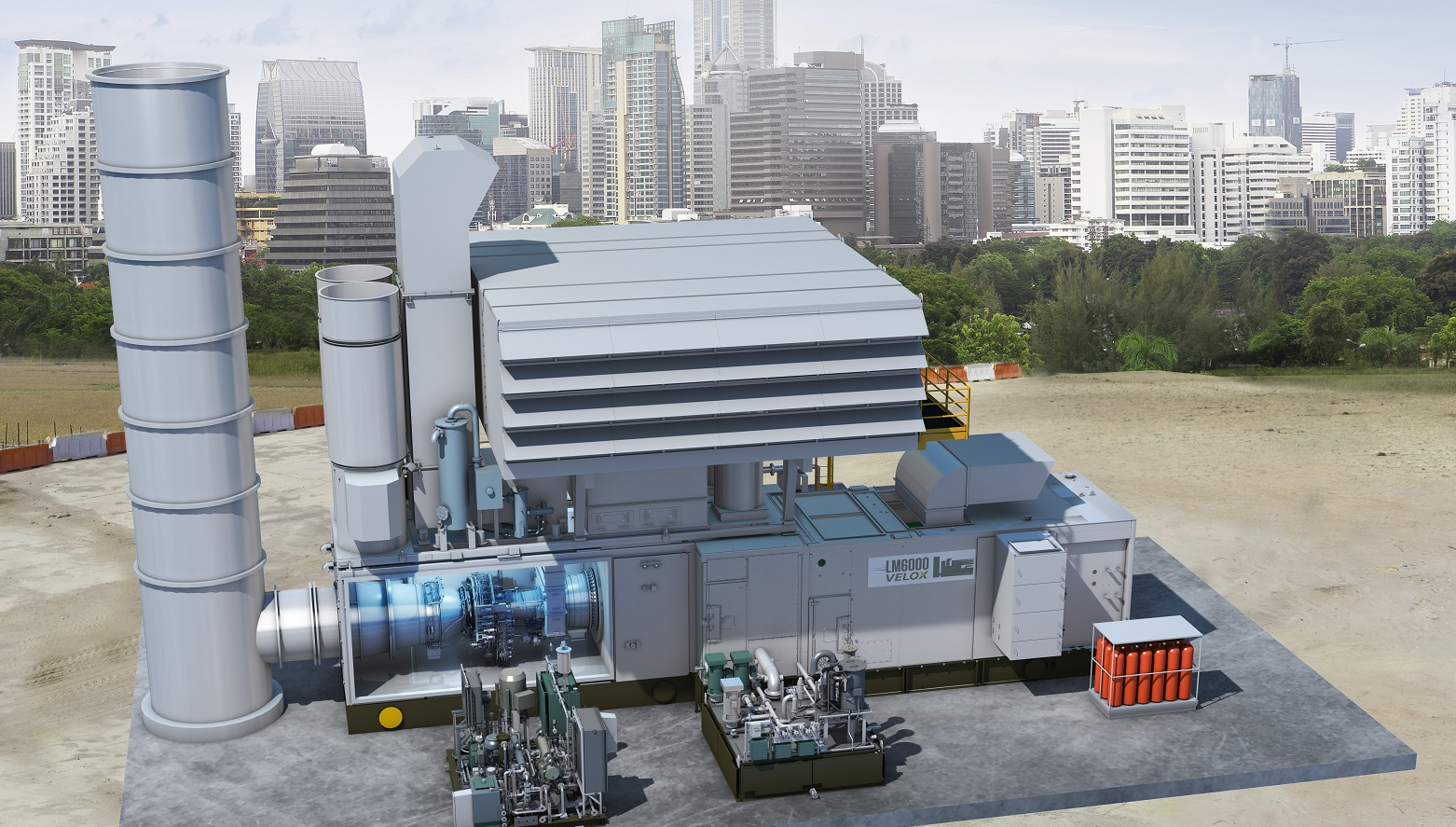 Render of LM6000VELOX