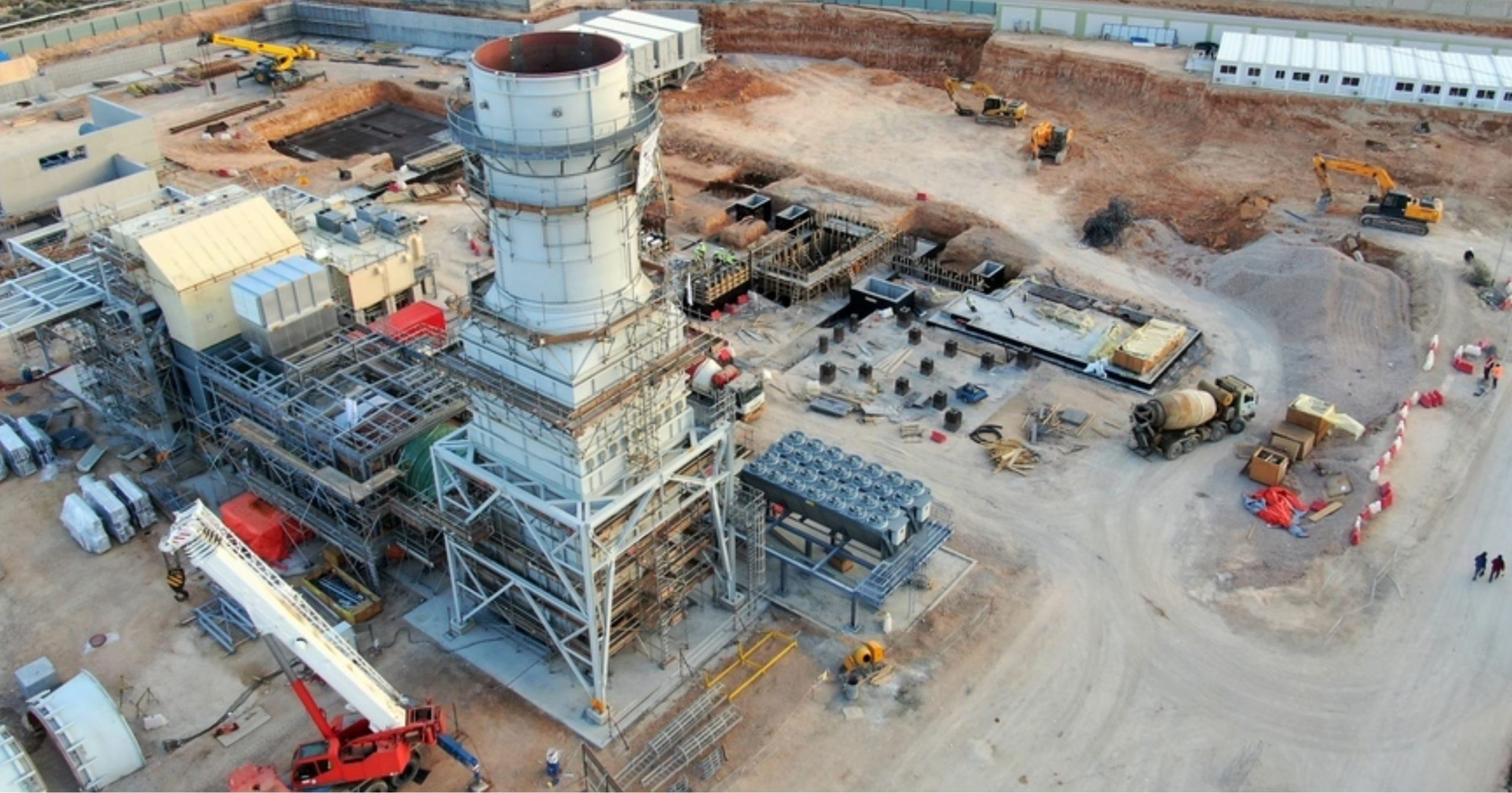 Tobruk open-cycle gas power plant