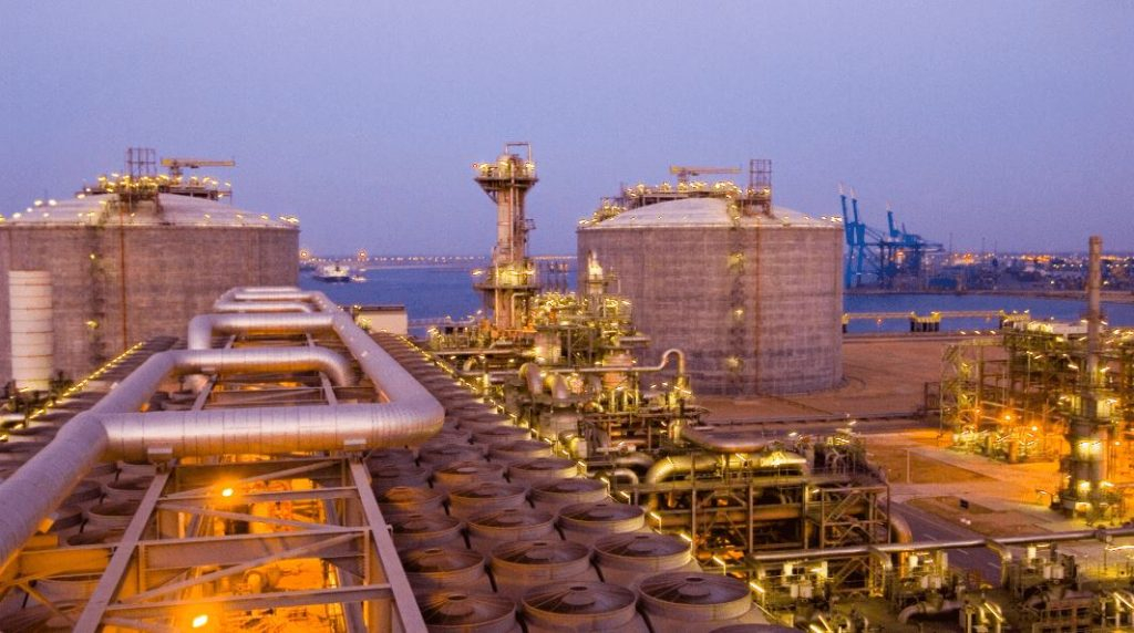 Damietta LNG, some 60km west of Port Said
