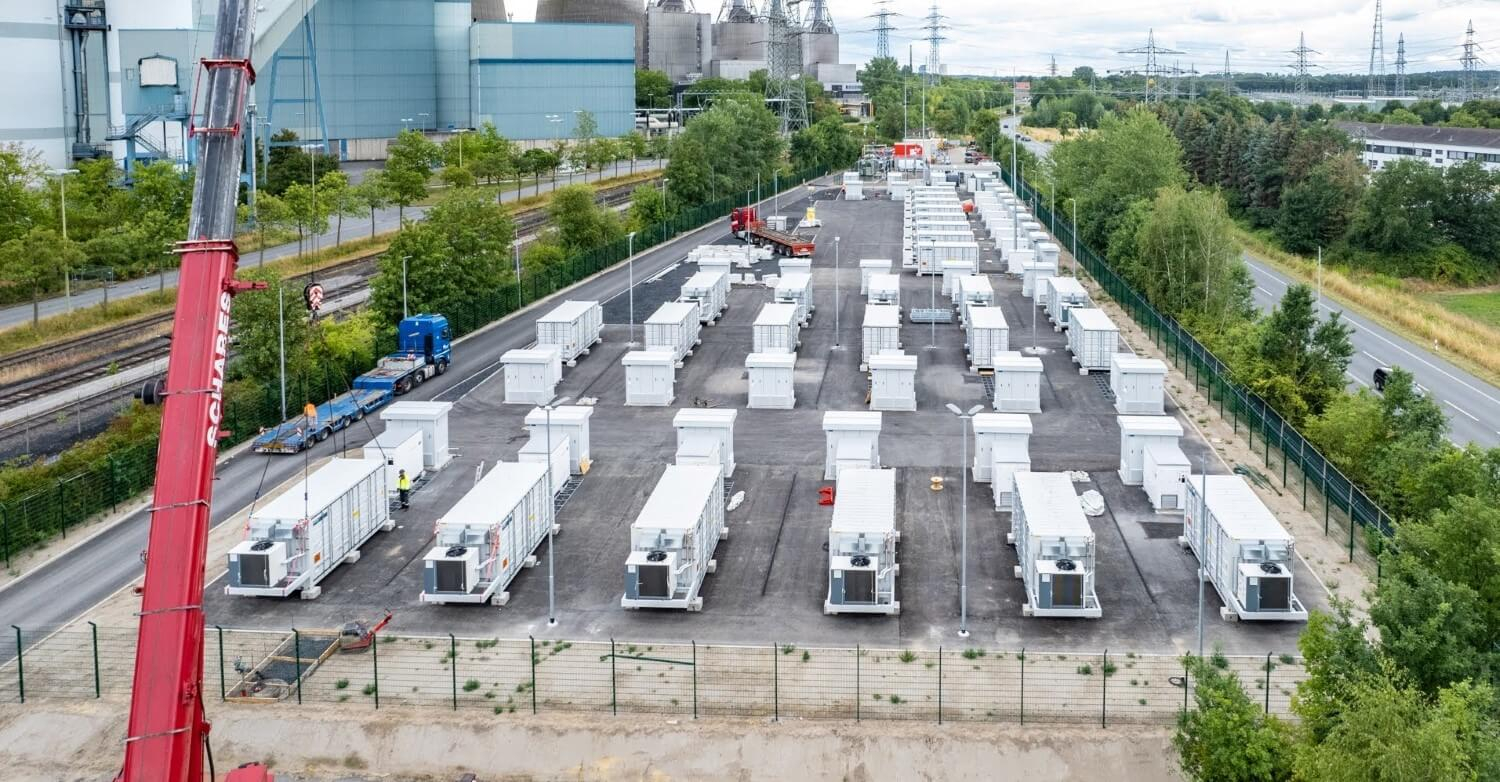 RWE megabattery in Werne