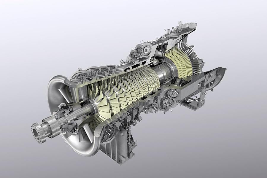 Scheme of a JAC gas turbine