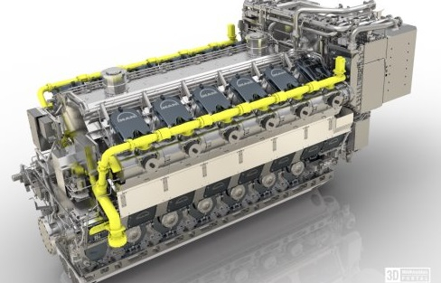 The 51/60DF engine is also available as a retrofit kit for 48/60 engines
