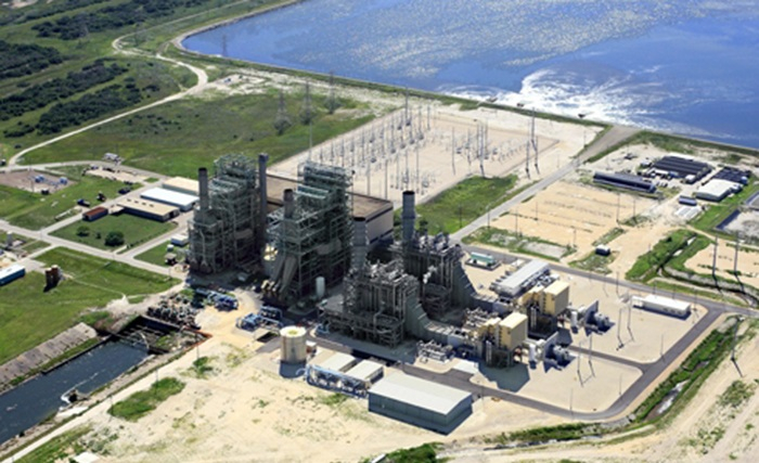 Barney Davis power plant in ERCOT