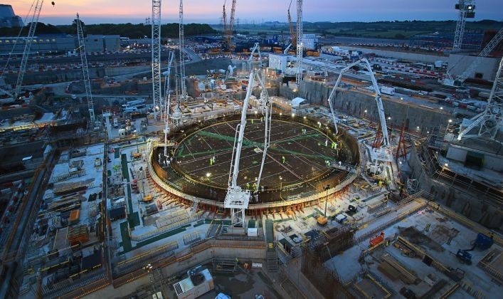 Construction at Hinkley Point C