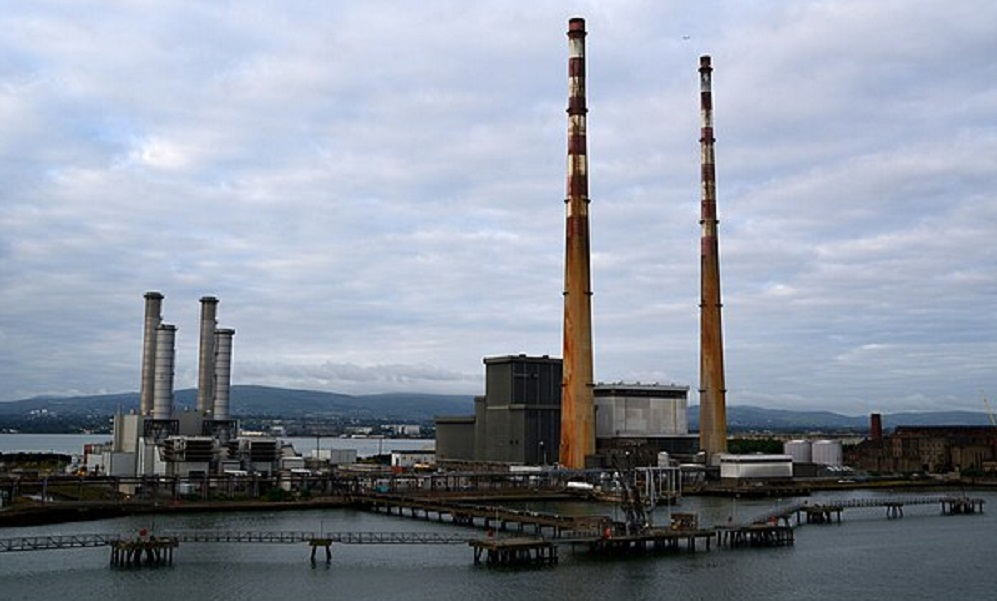 ESG’s existing Poolbeg plant with the OCGT to be built nearby