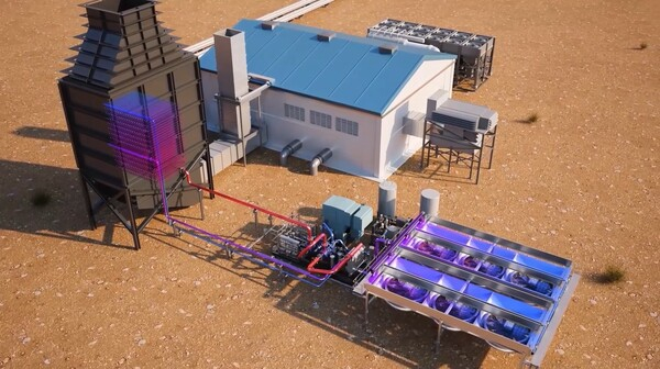 sCO2 power gen system; image: Hanwha PS