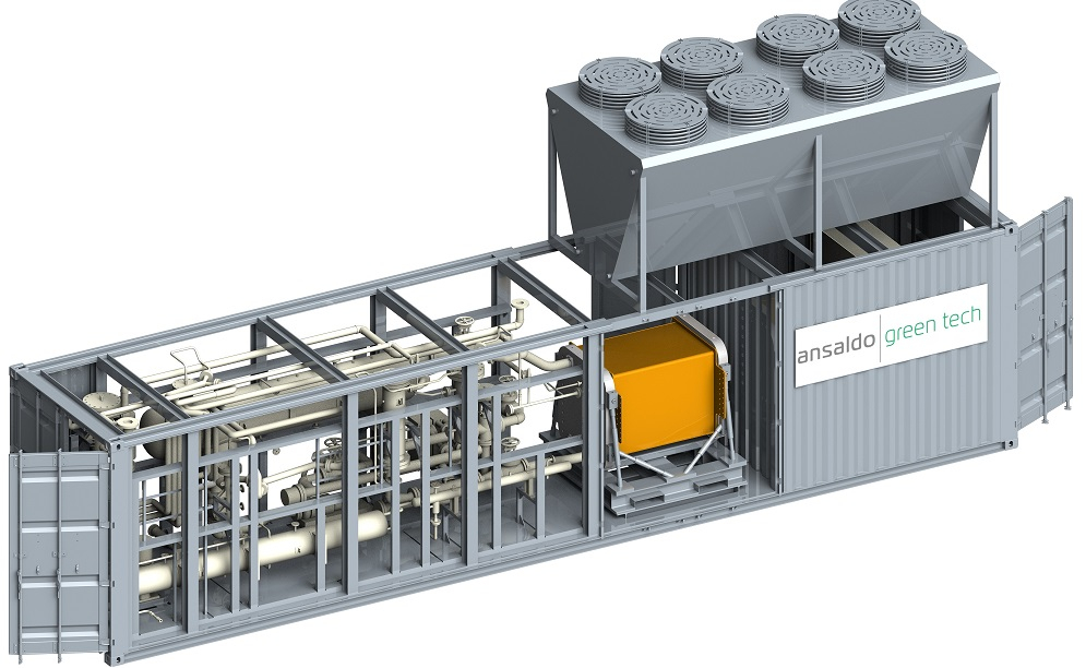 Render AEM Electrolyzer Ansaldo Green Tech