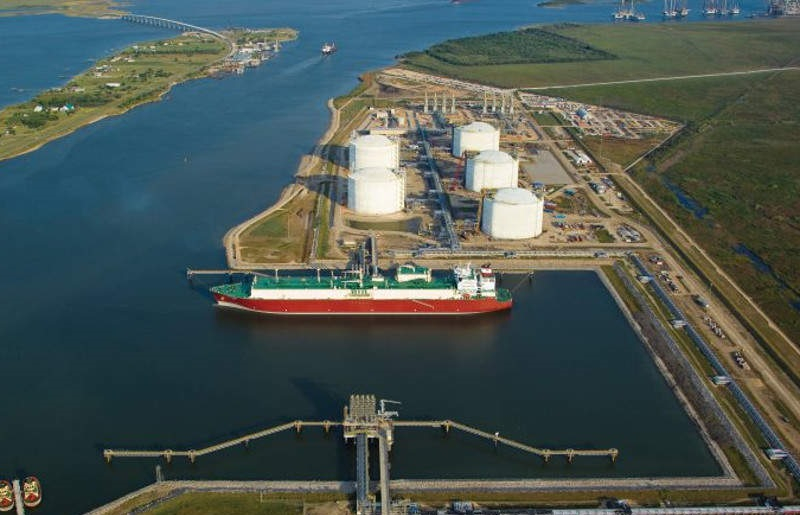 Venture Global's CP2 terminal in Cameron Parish, Louisiana