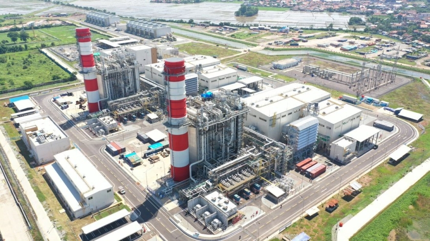 View of  Jawa1 gas-fired IPP