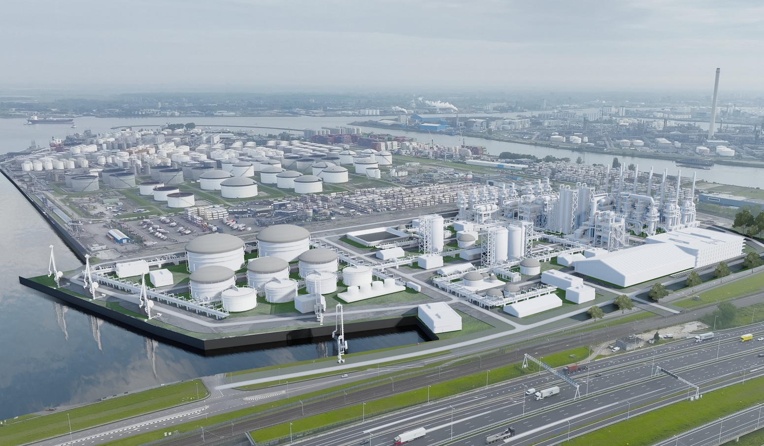 Power2x Advario eSAF Hub Rotterdam