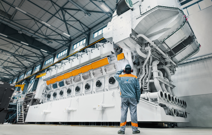 Wärtsilä 46TS engine