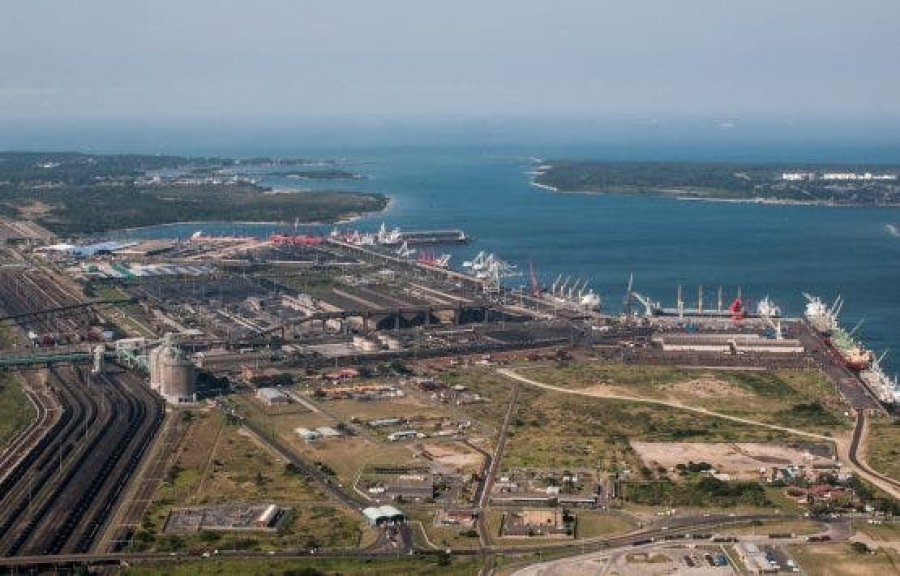 Port of Richards Bay in northern KwaZulu-Natal
