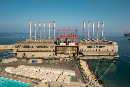 Karpowership's barge ‘Orhan Bey’