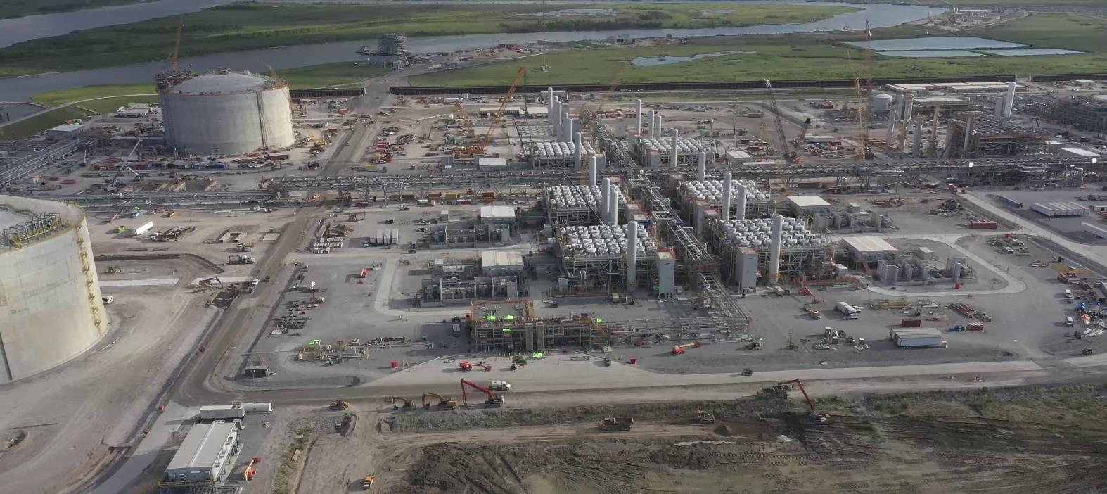 A second LNG export facility is planned adjacent to the Calcasieu Pass Train 1 in Louisiana