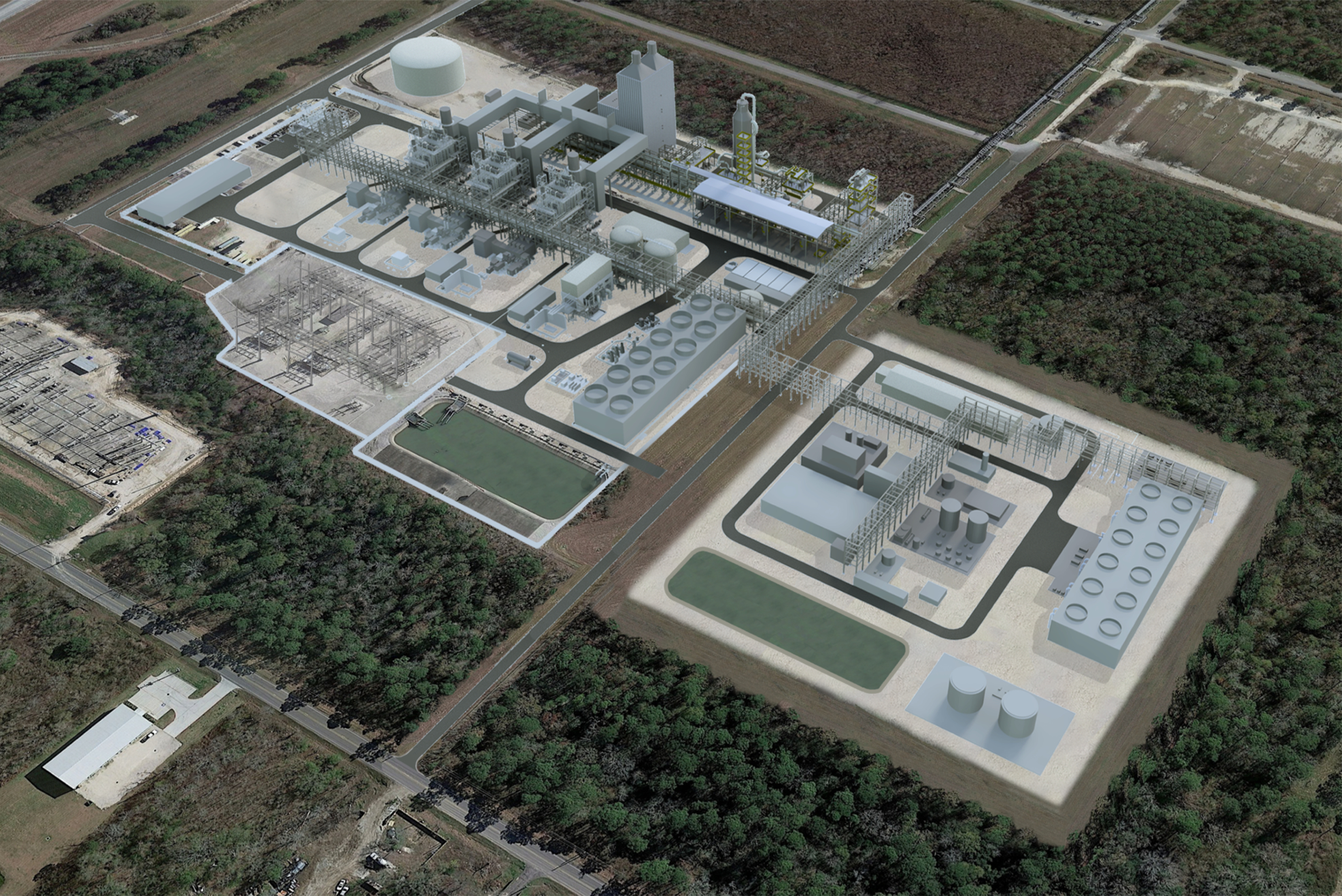 Render of Baytown CCS project