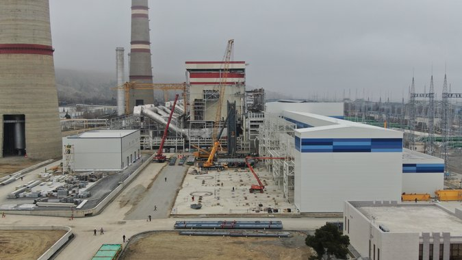 Mingachevir power plant