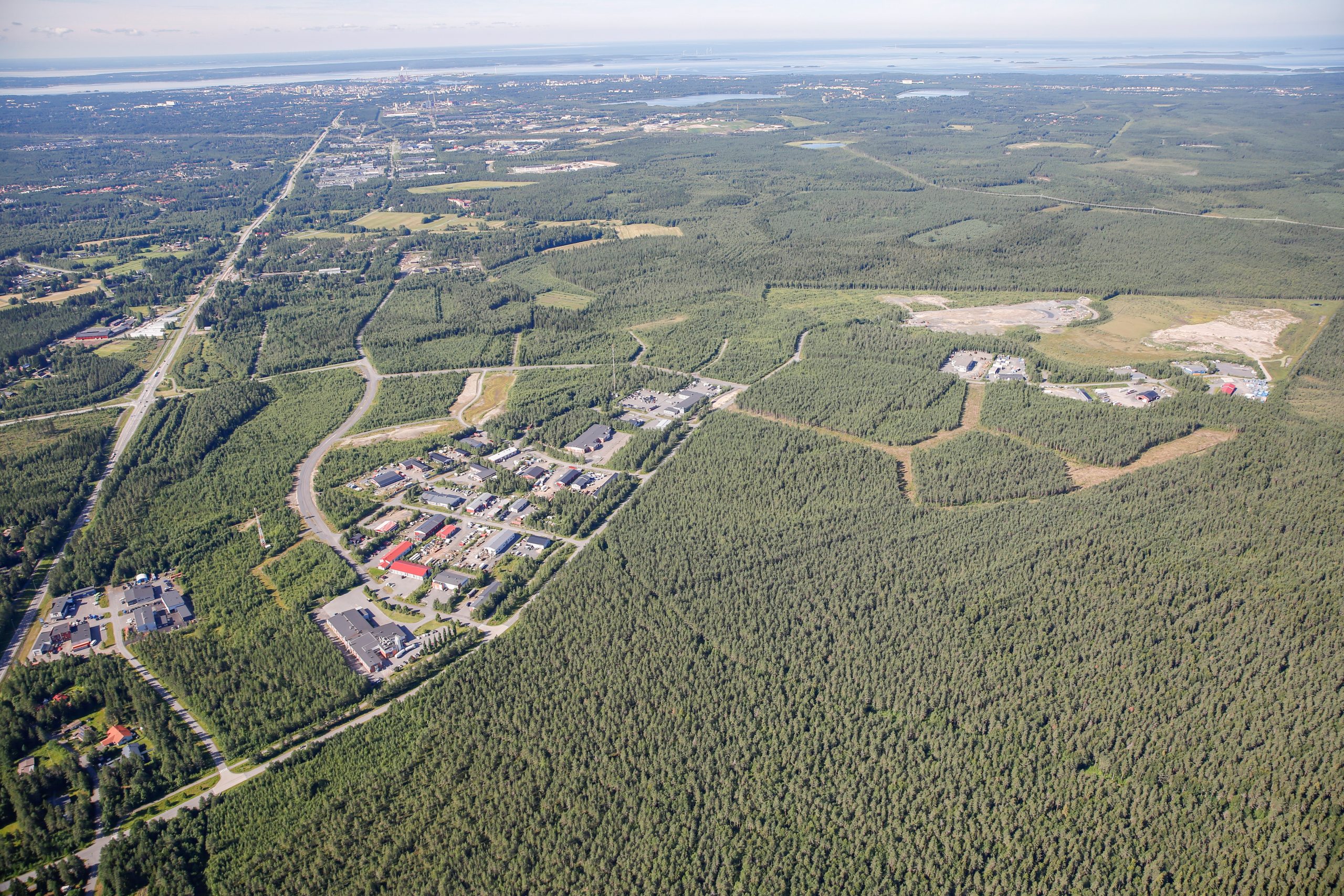 Site view of ABO Energy’s H2 production plant at Oulu