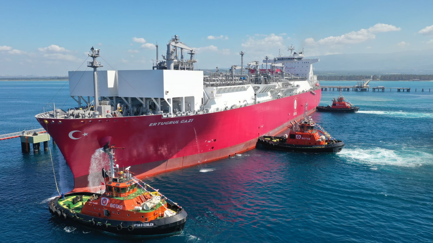 BOTAŞ floating LNG storage and regas unit