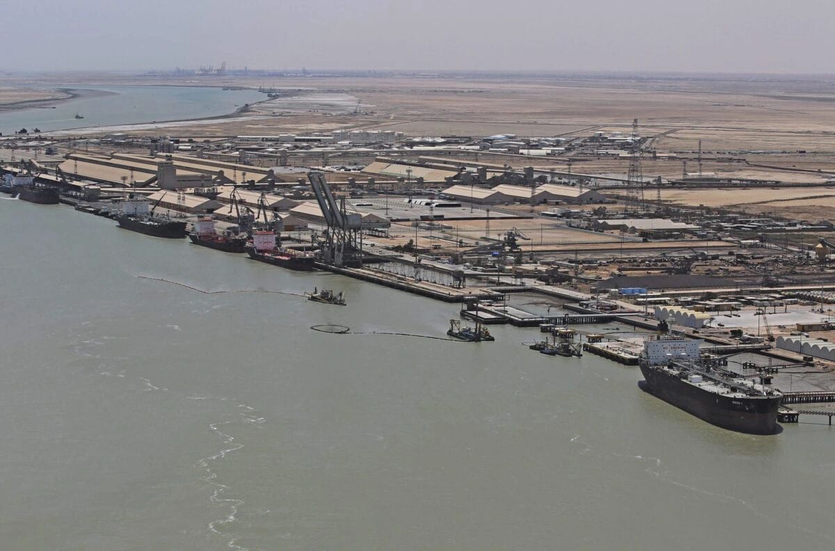 Iraq waterfront