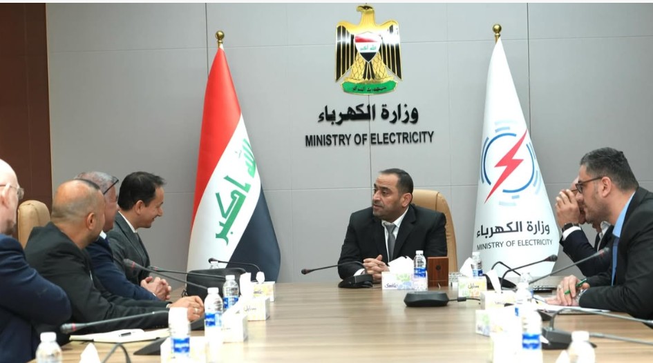 Iraqi electricity minister Ziyad Ali Fadel met with a delegation from Siemens