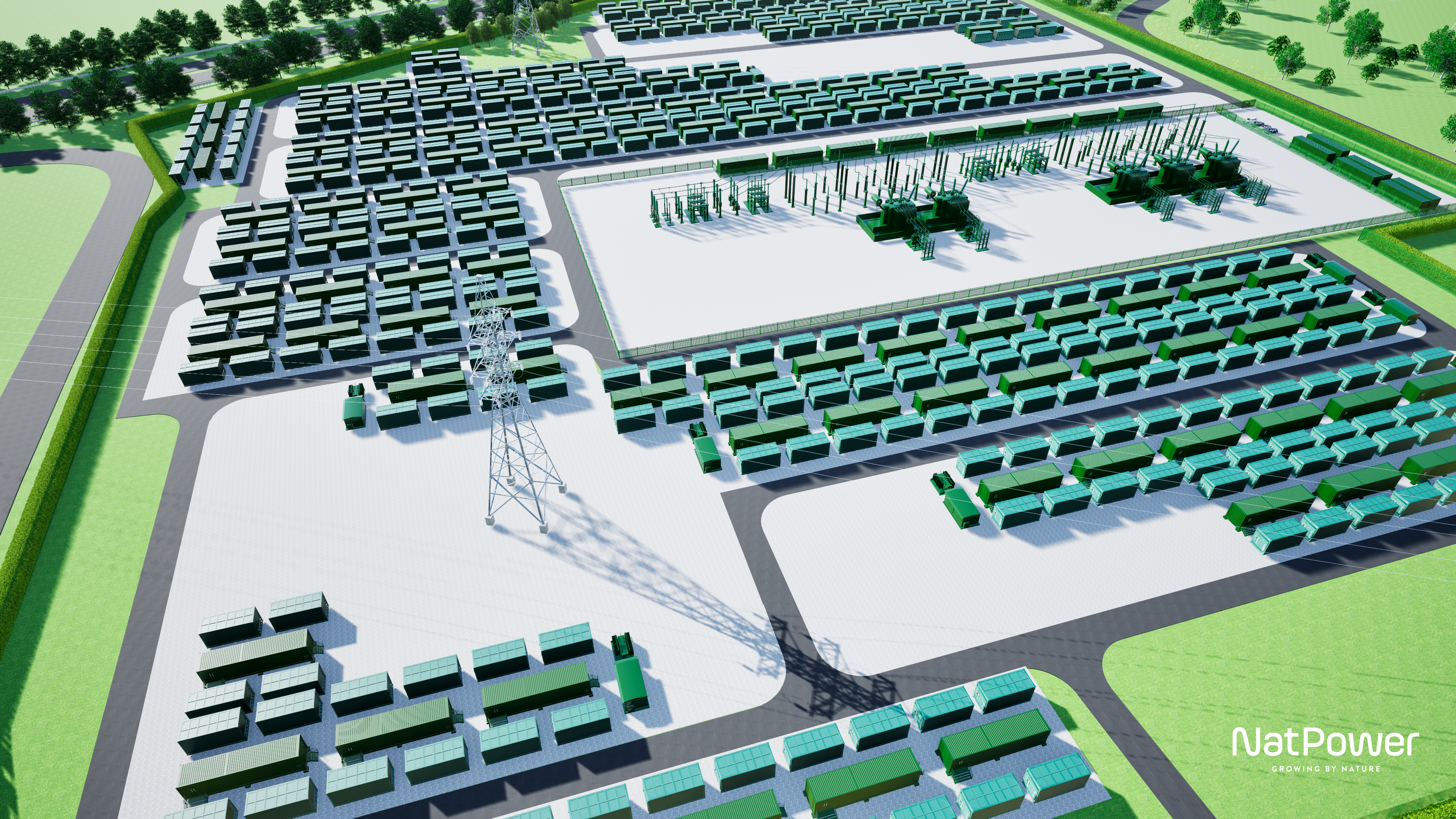 Render of Teeside GigaPark