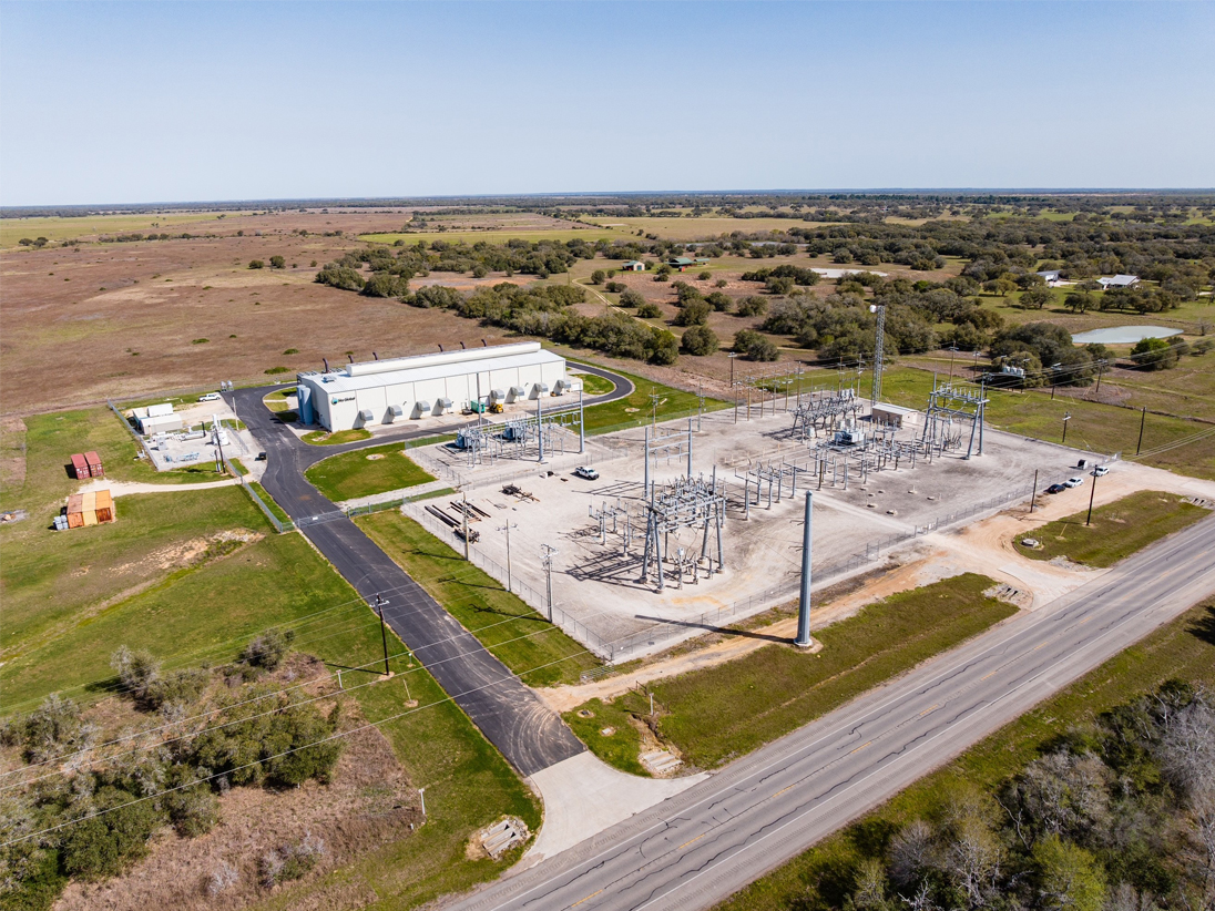 Site of Kerriville balancing plant in Texas