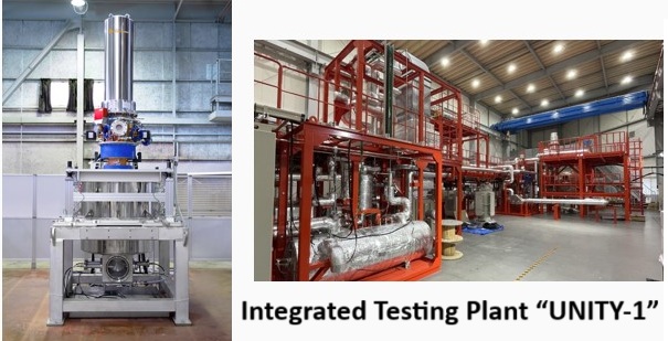 Integrated Testing Plant “UNITY-1”