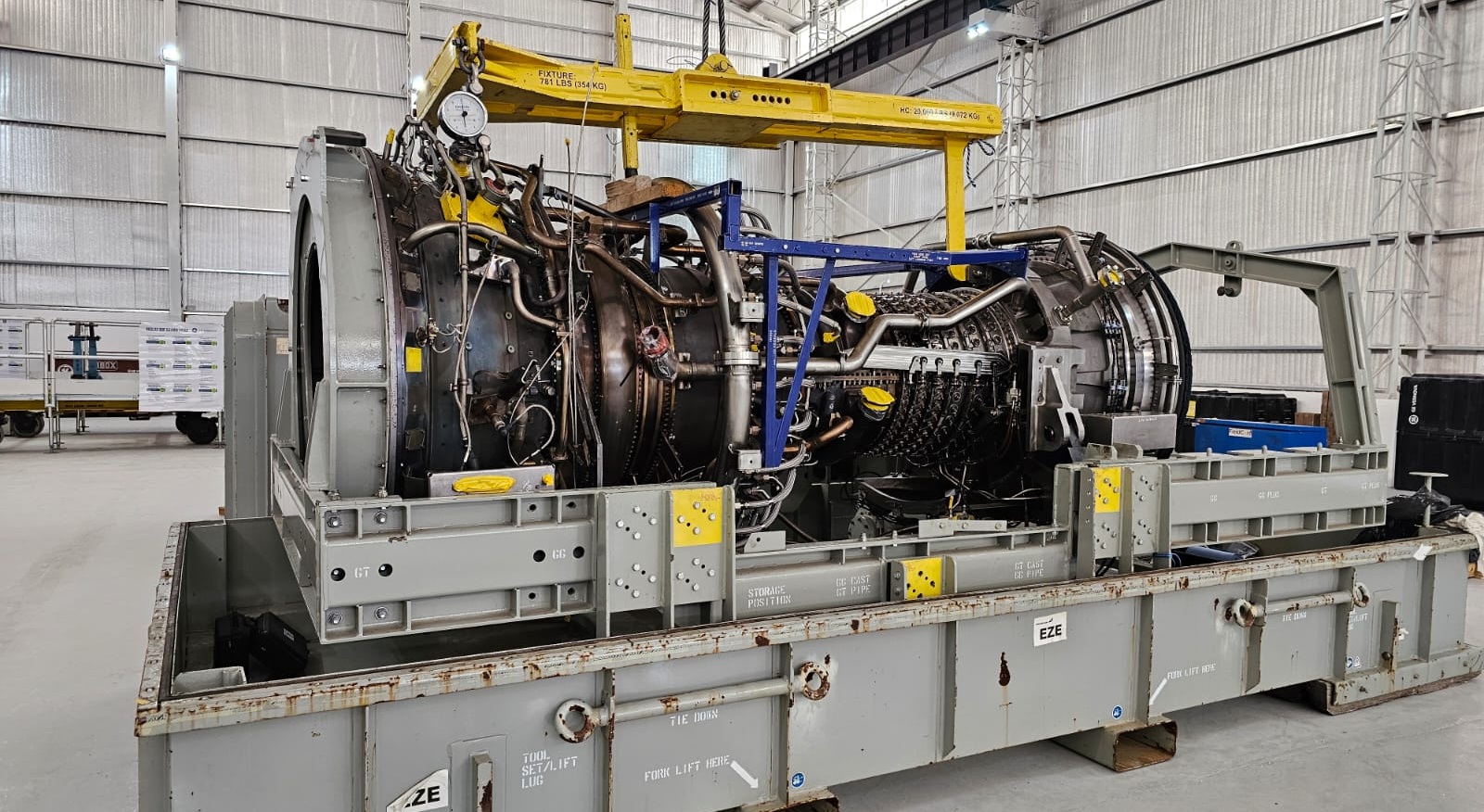 GE turbine up for repair