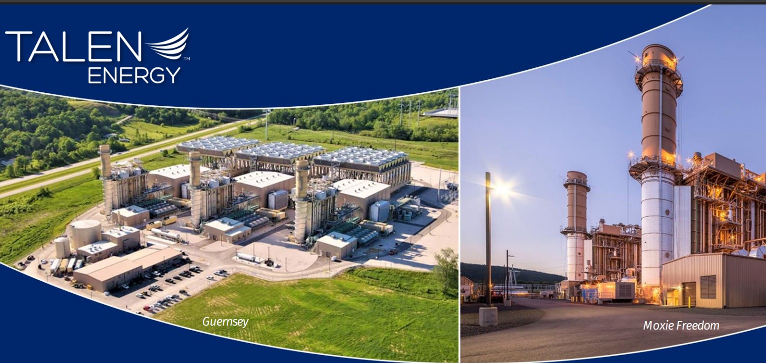 Talen acquisition of Moxie Freedom and Guernsey