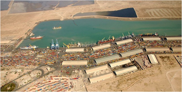 View of Khor Al-Zubair port