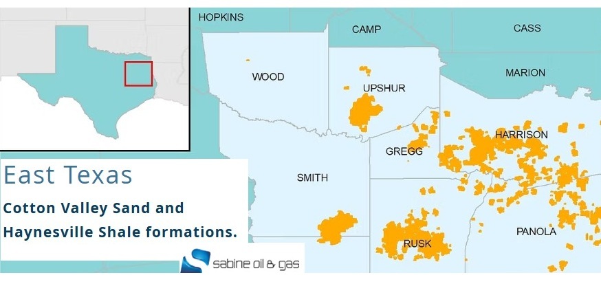Sabine Oil&Gas assets