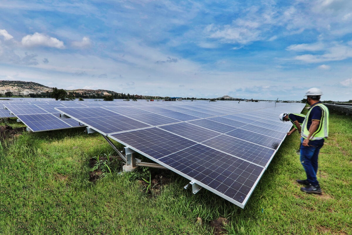 Sembcorp solar PV plant in India