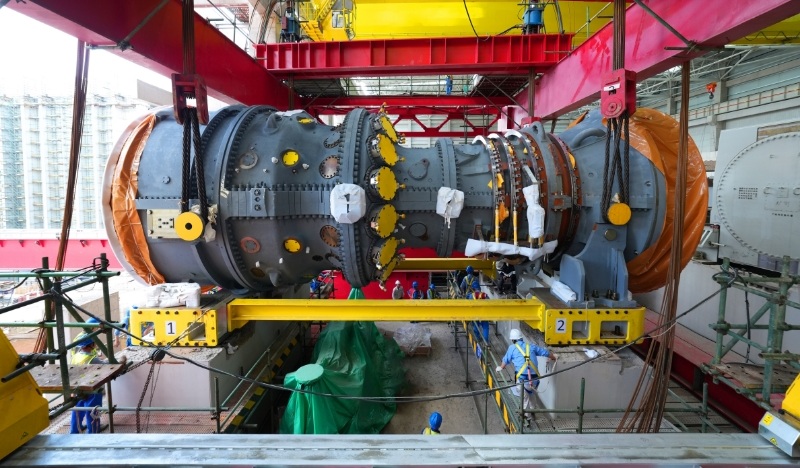Turbine delivered to Anji Unit 1