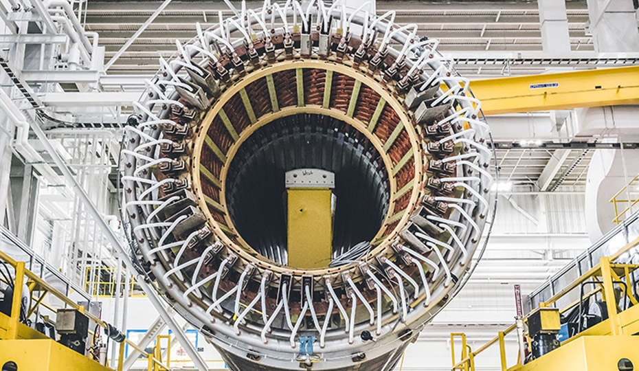 SE Charlotte-turbines-generator-stator